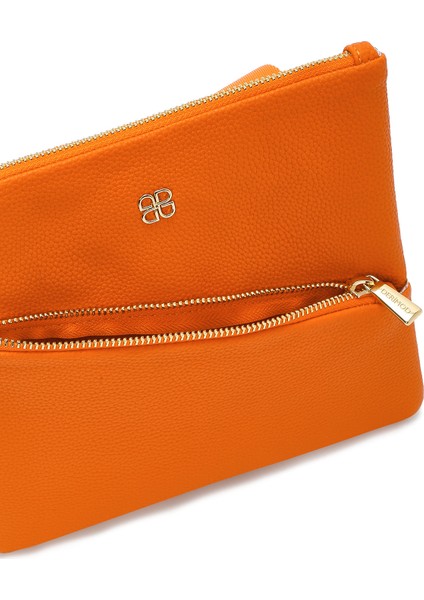 Kadın Turuncu Uzun Askılı Çapraz Çanta 25SBD2215FT