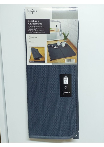 Gri Bulaşık Matı 44X36 Cm, Dayanıklı ve Şık Ev Kullanımı Için Ideal. modelleri