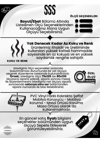 Şeffaf Dantelli Masa Örtüsü ve Koruyucu, Kalın, Premium, Kokusuz, Dayanıklı