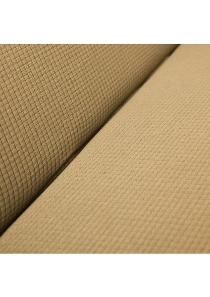 Esnek ve Yıkanabilir Açık Kahve Koltuk Örtüsü, Rahat Kullanım Sağlar. modelleri