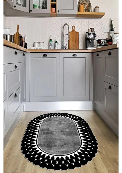 Yolluk Halı – Kaymaz Tabanlı, Yıkanabilir, Yumuşak Dokulu, Şık ve Dayanıklı Tasarım (Damla Özel SIYAH33) modelleri