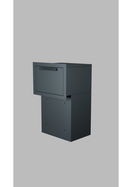 Tam Ankastre Kargo Teslim Kutusu (Antrasit Gri- Fıne Texture)