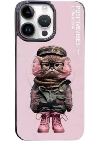 iPhone 14 Pro Fun Magsafe Kapak - Pembe - MRS7519-1258