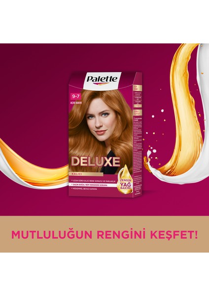 Deluxe Kalıcı Renkler 9-7 Açık Bakır Saç Boyası