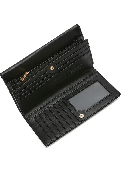 Kadın Siyah Cüzdan 000A2D562818