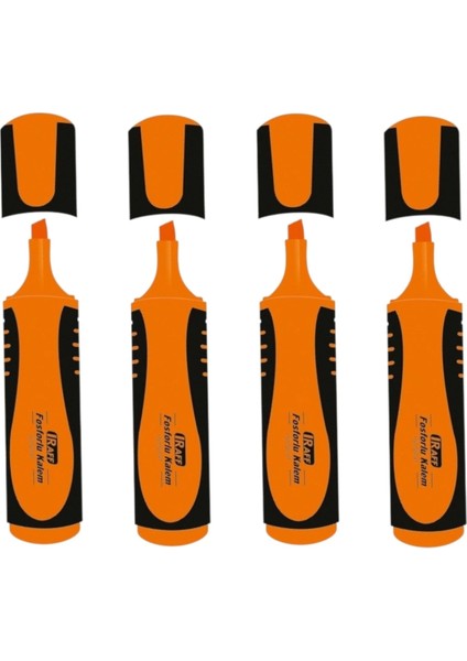 Fosforlu Kalem Turuncu ( 4 Adet)