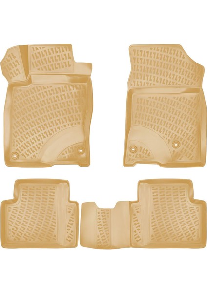 Honda Cıvıc x Sd Bej 3D Havuzlu Paspas 2016 ve 2021