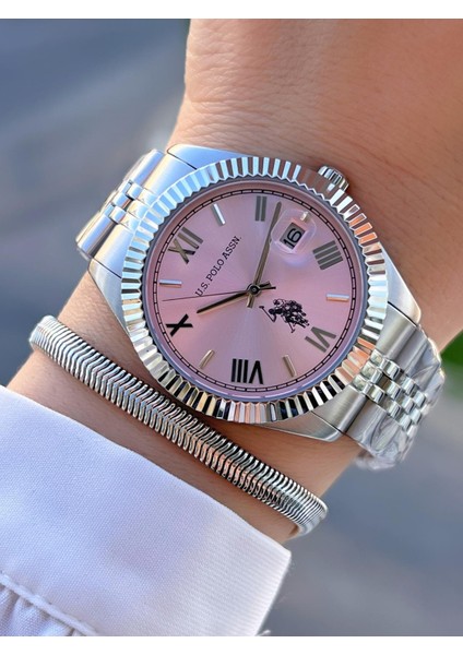 U.s.polo Assn. Çelik Kordon ve Kasa Kararma Renk Atma Yapmaz 2 Yıl Garantili Kadın Kol Saati Mdl.02