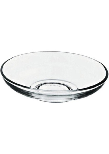 Beyaz Çay Tabağı Takımı, 6'lı Set, Şık ve Kullanışlı Tasarım