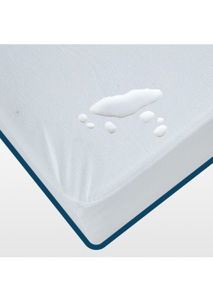 Yatak Koruyucu Mikrofiber Fitted 100X200 Gri, Su Geçirmez, Tek Kişilik