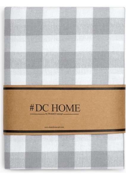 Gri Beyaz Kareli Çok Amaçlı Masa Örtüsü, Piknik ve Mutfak Kullanımı Için Ideal fiyatları