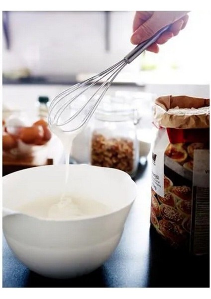 Paslanmaz Çelik 2'li Çırpıcı Seti, Dayanıklı ve Şık Mutfak Gereci