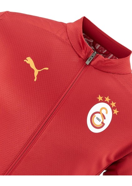 Orijinal Lisanslı A Takım Tam Fermuarlı Uzun Kollu Antrenman Üst Kırmızı Sweat fiyatları