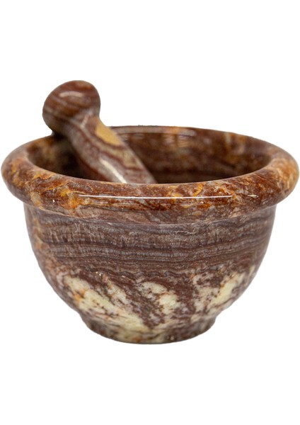 Balıkesir Taşı El Yapımı Doğal Taş Havan – Battal & Orta Boy Seçenekli modelleri