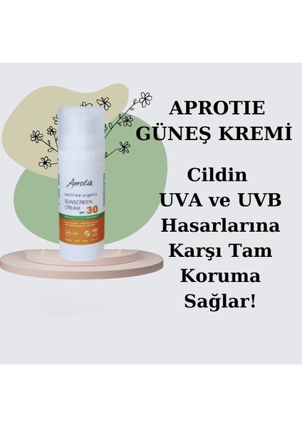 Aprotıe Güneş Kremi Spf 30 fiyatları