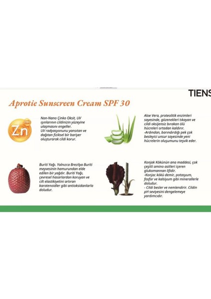 Aprotıe Güneş Kremi Spf 30 indirimleri