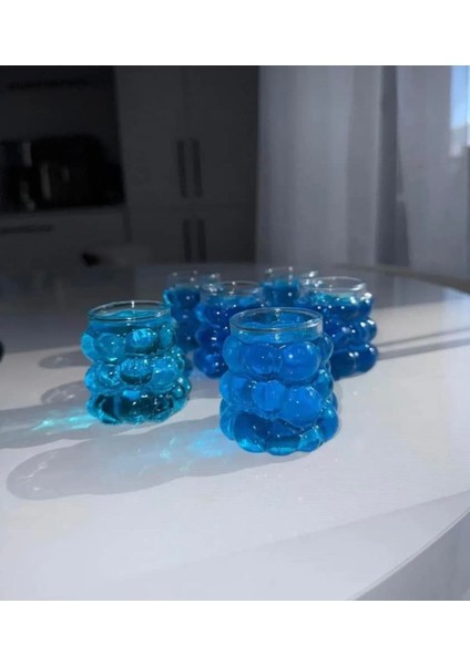 6'lı Cam Üzüm Bardak Seti, Kahve Yanına Şık ve Kullanışlı Tasarım fırsatları