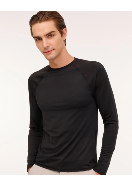 Lumberjack MB LOEN 14LJK-130-33 5PR Siyah Erkek Uzun Kol T-Shirt fiyatları