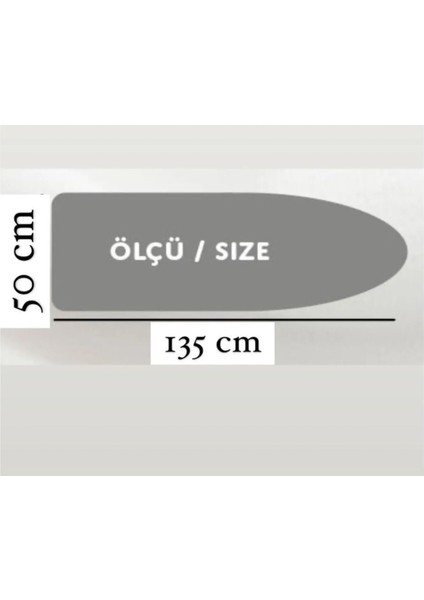 Yeşil Ütü Masası Kılıfı Bezi 50X135CM, Şık ve Kullanışlı Ev Gereçleri. modelleri