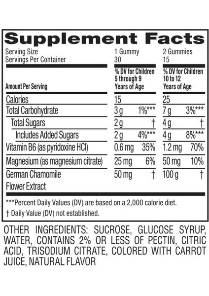 Children's Calm Gummy, 30 Çiğnenebilir Kapsül fiyatları