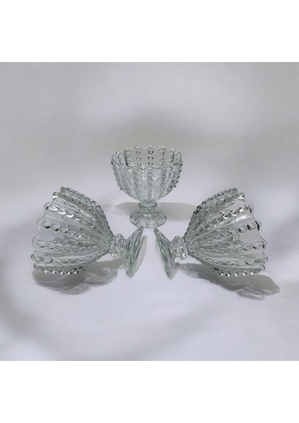 Beyaz Yanpa Lemas Dondurma Kasesi, Şık ve Kullanışlı Ev Mutfak Aksesuarı.