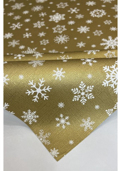 Elyaf Tabanlı, Silinebilir, Kar Desenli Masa Örtüsü, Dayanıklı ve Şık Tasarım indirimleri