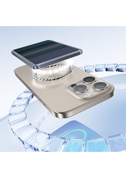 MP16 Armorgo M-Safe Özellikli Aurora Serisi Aramid Fiber Powerbank 15W 10000MAH Siyah-Yeşil