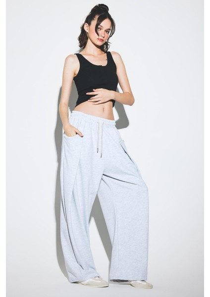 Coool Barrel Fit Kalın Kumaş Pantolon F8728AX25AU