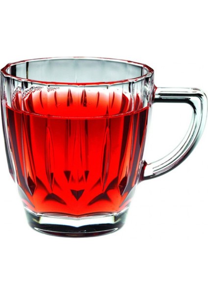 2'li Beyaz Diamond Kulplu Bardak Seti, Şık ve Dayanıklı Tasarım