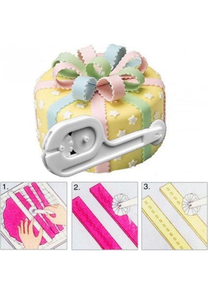 Renkli Şeker Hamuru Ruleti Seti, Pasta ve Dekorasyon Için Ideal Araç fiyatları