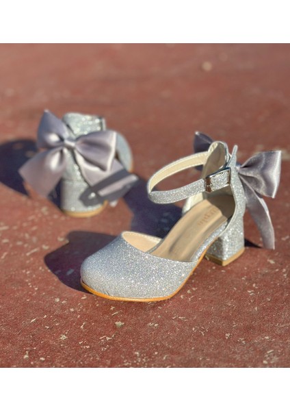 Çocuk Topuklu Ayakkabı, Kısa Topuklu Çocuk Topuklu Ayakkabı, Çocuk Abiye Ayakkabı