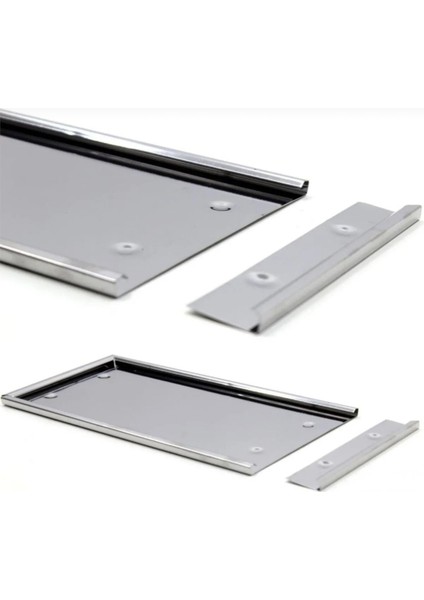 2 Adet Krom Motosiklet Plakalık 25X16CM fiyatları