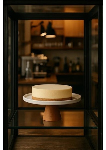 Porselen Ahşap Ayaklı 25 cm Sunumluk modelleri