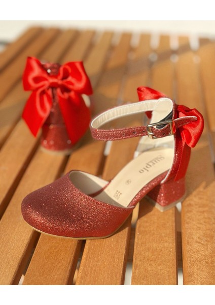 Çocuk Topuklu Ayakkabı, Kısa Topuklu Çocuk Topuklu Ayakkabı, Çocuk Abiye Ayakkabı