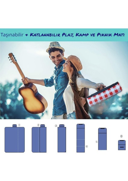 Deniz Malzemeleri, Plaj Hasırı, Matı ve Minderi, Kum Tutmaz, 150-200 Cm, Kırmızı fiyatları