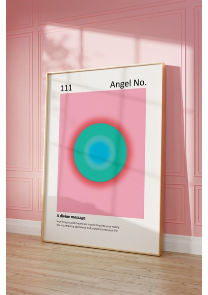 Çok Renkli Angel No 111 Tablo ve Poster, Çerçevesiz, Modern Dekorasyon Parçaları modelleri