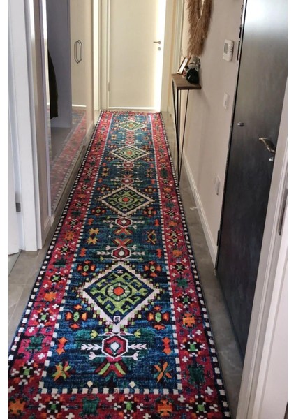 Yolluk Halı – Kaymaz Tabanlı, Yıkanabilir, Yumuşak Dokulu, Şık ve Dayanıklı Tasarım (Ruhsar Yolluk)