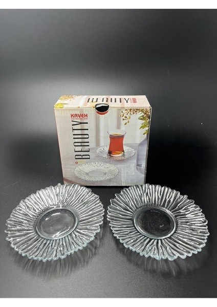 6'lı Turuncu Çay Tabağı ve Altlığı Seti, Şık ve Kullanışlı Tasarım