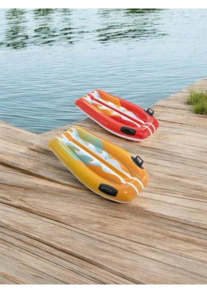 Renkli Tutmaçlı Sörf Yatak 112X62 Cm, Eğlenceli ve Rahat Uyku Deneyimi