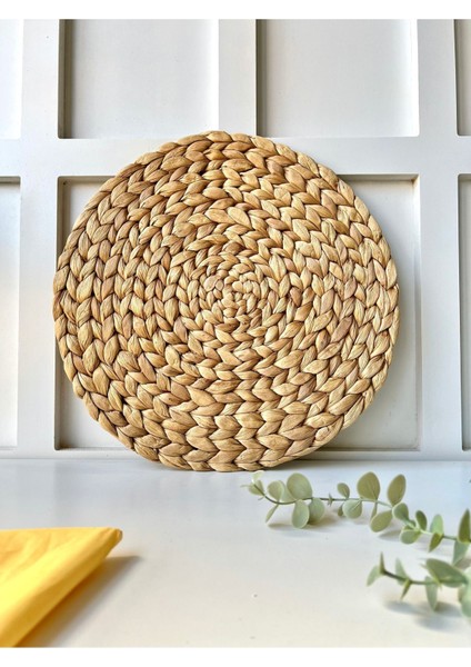 Haki Hasır Amerikan Servis Supla 35CM, Şık ve Doğal Tasarım. fiyatları