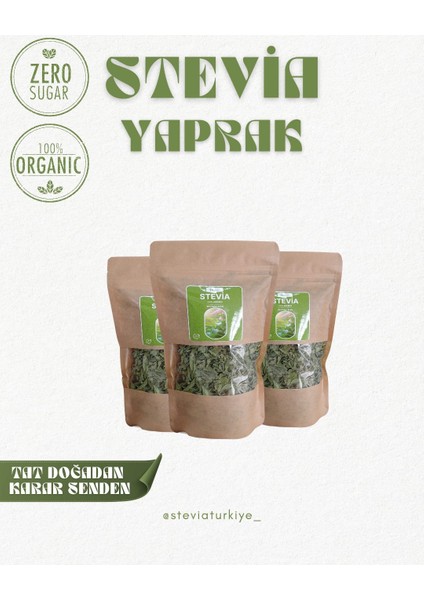 Şeker Otu Stevia 30 Gr3 Adet
