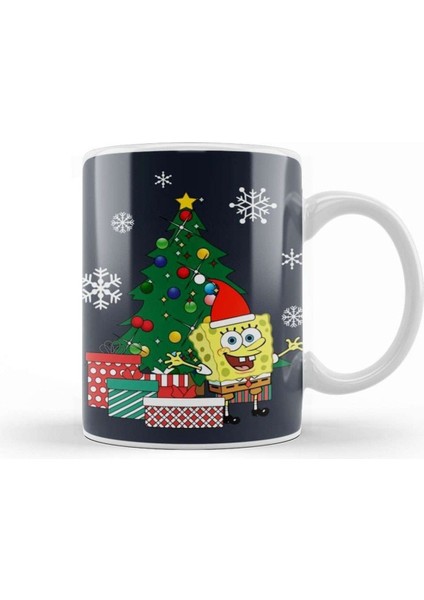 Sevimli Karikatür Temalı Porselen Bardak, Sıcak ve Şık Tasarım