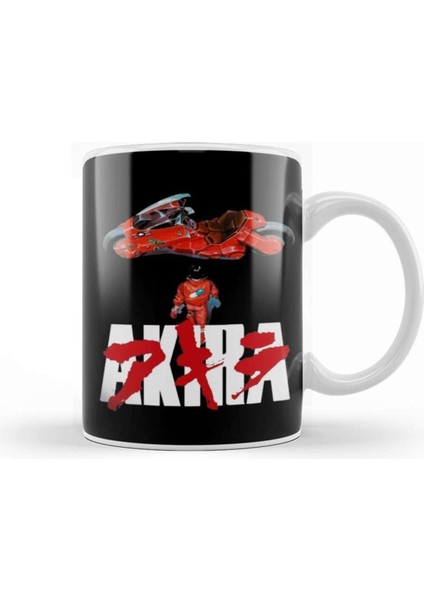 Anime Akira Tasarımlı Porselen Kupa Bardak, Şık ve Dayanıklı Tasarım