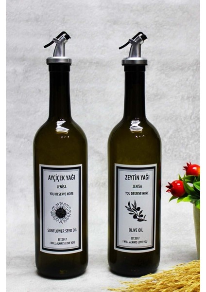 2'li 750 ml Sıvı Yağ Şişesi, Akıtıcılı, Şık ve Kullanışlı Yağlık Seti fiyatları