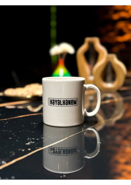 Elif Vav Baskılı Beyaz Kupa, Şık ve Sevimli Hediye Seçeneği fiyatları