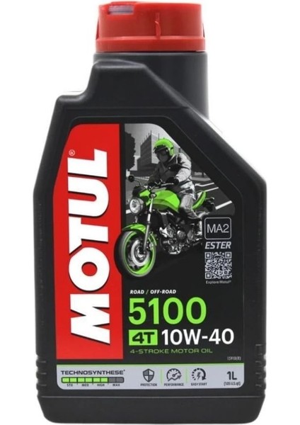 5100 10W-40 4t Motor Yağı ( Suzukı, Yamaha ve Kawasakı ) 1lt