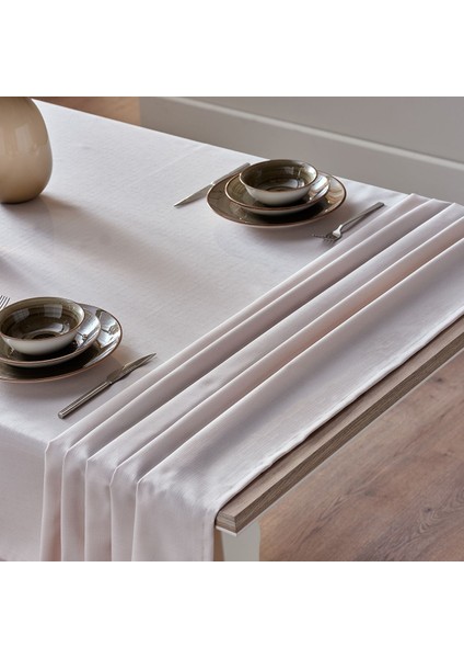 Krem Renkli 140X240CM Masa Örtüsü, Şık ve Zarif Tasarım indirimleri