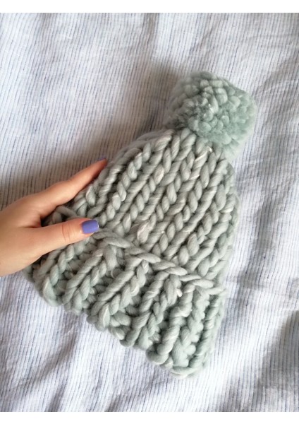 Sihirlihalka El Emeği Yün Bere (Büyük Ilmekli) modelleri