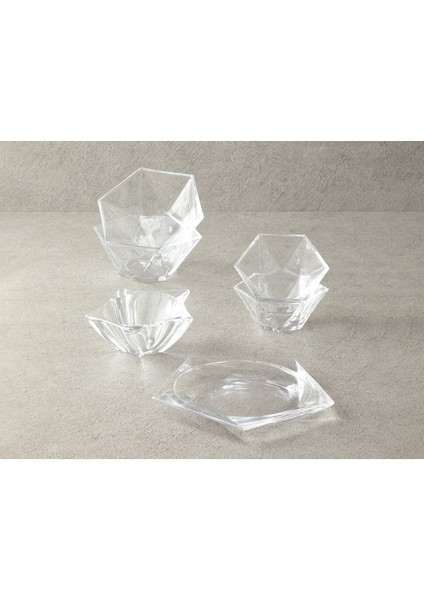 Turuncu Şeffaf Cam Kase, Şık ve Kullanışlı Ev Dekoru ve Mutfak Aksesuarı fırsatları