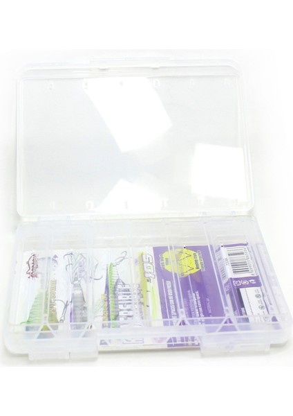 7235 Profesyonel Sahte Balık ve Jig Kutusu modelleri